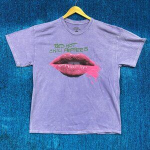 Red Hot Chili Peppers Purple Rock T-shirt Size Extra Large